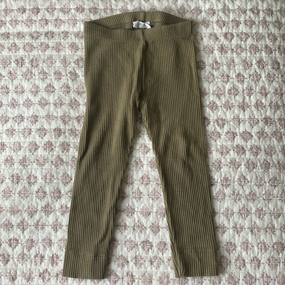 Jamie Kay olive green leggings 1 year